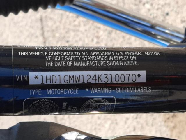 2004 HARLEY-DAVIDSON FXDI 1HD1GMW124K310070