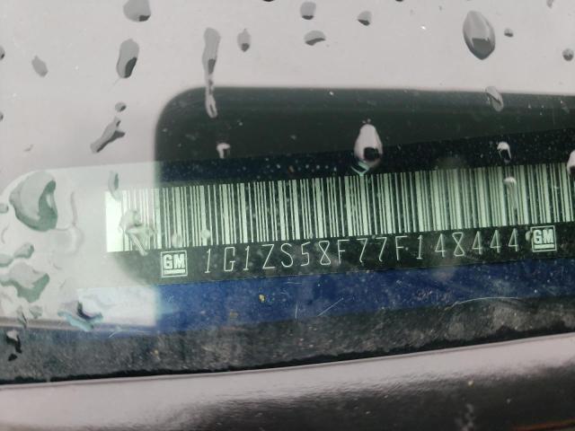 1G1ZS58F77F148444 Chevrolet Malibu Ls 2007. Фото: 9
