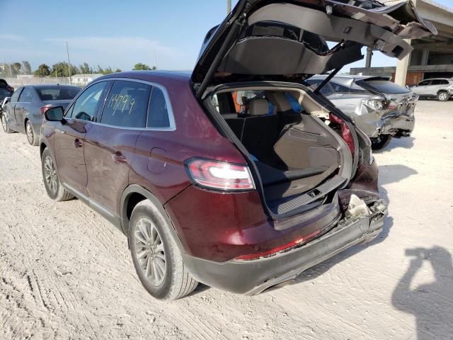 2019 LINCOLN NAUTILUS S 2LMPJ8K9XKBL16836