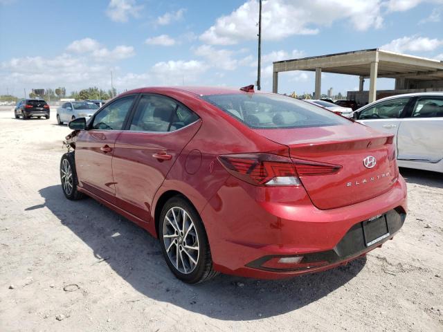 2019 HYUNDAI ELANTRA SE KMHD84LF4KU795529