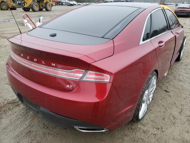 3LN6L2GK2ER822693 Lincoln Mkz 2014. Фото: 3