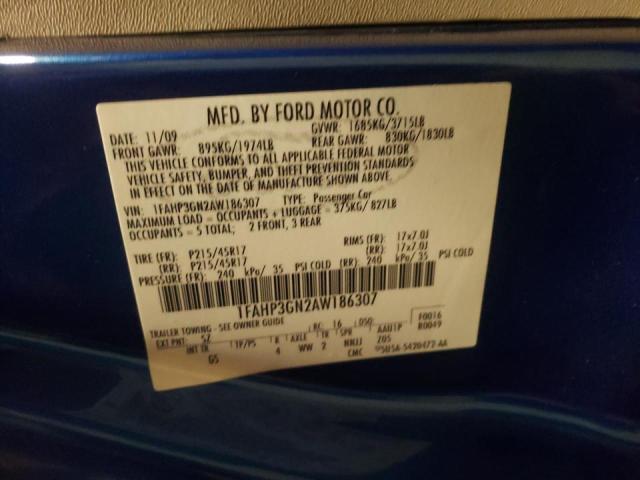 2010 FORD FOCUS SES - 1FAHP3GN2AW186307