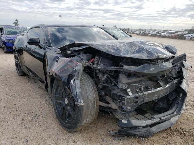 Salvage cars for sale at Houston, TX auction: 2018 Chevrolet Camaro LT