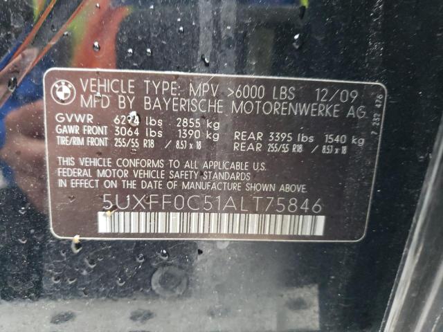 2010 BMW X5 XDRIVE3 - 5UXFF0C51ALT75846