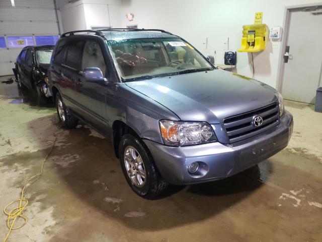 Salvage cars for sale from Copart Chambersburg, PA: 2005 Toyota Highlander