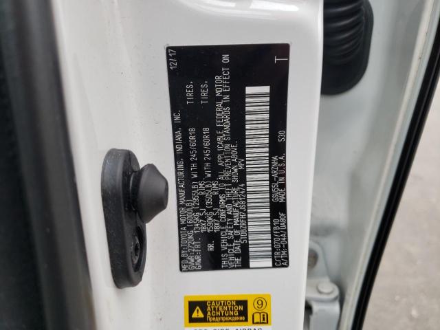 5TDBZRFH7JS812474 Toyota Highlander 2018. Фото: 9