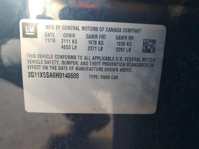 2017 CHEVROLET IMPALA LS 2G11X5SA6H9146688