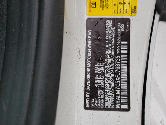 2015 BMW Z4 SDRIVE3 - WBALM7C5XFJ798735