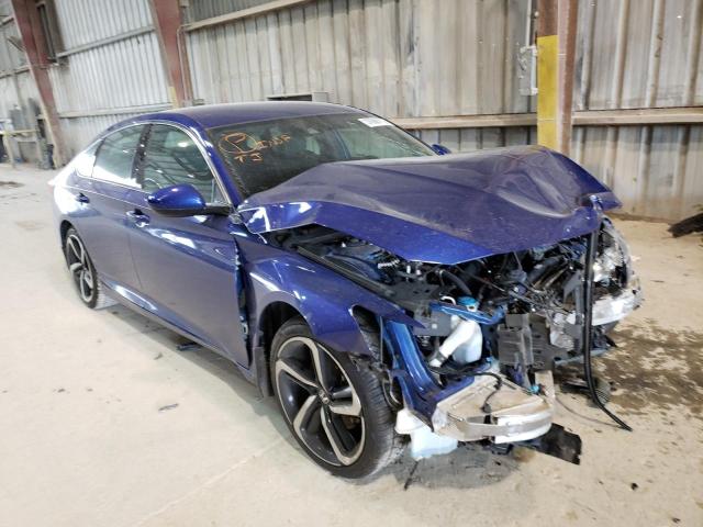 Salvage cars for sale from Copart Greenwell Springs, LA: 2019 Honda Accord Sport