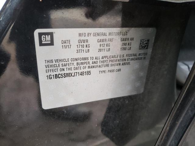2018 CHEVROLET CRUZE LS 1G1BC5SMXJ7148185