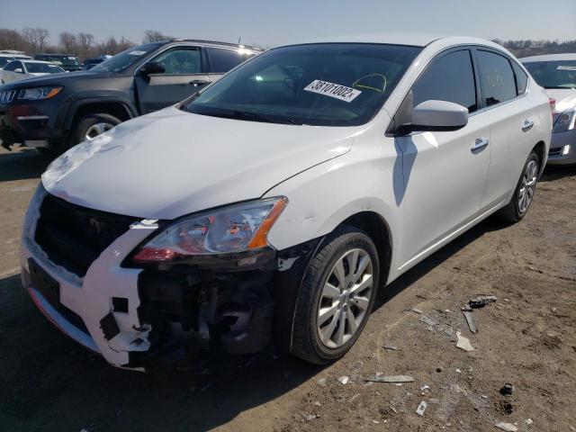 3N1AB7AP6FY243610 Nissan Sentra S 2015. Фото: 1