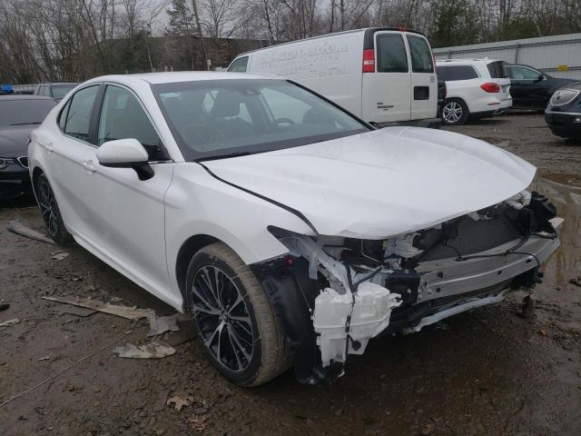Salvage cars for sale at Billerica, MA auction: 2020 Toyota Camry SE