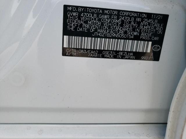 2022 LEXUS IS JTHGZ1B29N5050154