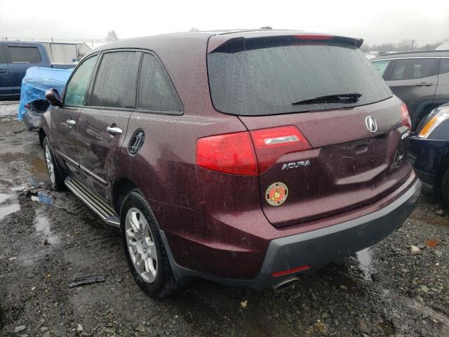 2HNYD28679H506536 Acura Mdx Techno 2009. Фото: 2