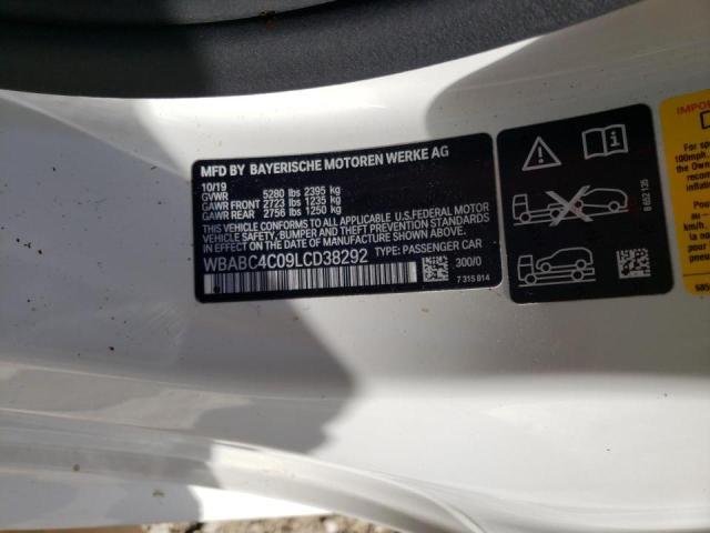 2020 BMW M850XI WBABC4C09LCD38292