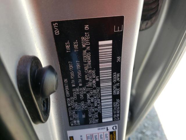 JTEBU5JR4F5237962 Toyota 4Runner Sr 2015. Фото: 9