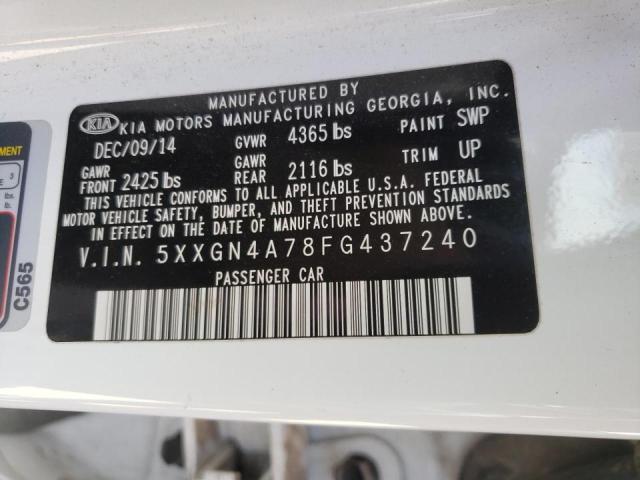 2015 KIA OPTIMA EX 5XXGN4A78FG437240