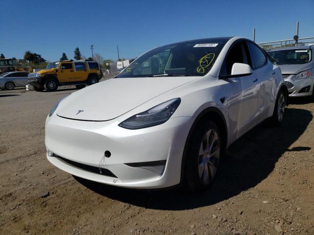 5YJYGAEE3MF265799 Tesla Model Y 2021. Фото: 1
