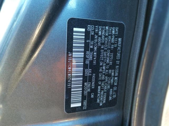 2020 NISSAN ROGUE SPOR JN1BJ1CW4LW374191
