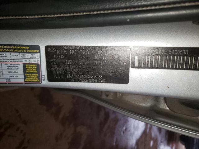 KNAFK4A63F5406538 Kia Forte Lx 2015. Фото: 9