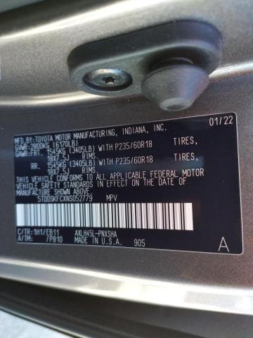 2022 TOYOTA SIENNA XSE 5TDDSKFCXNS052779