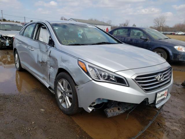 Salvage cars for sale from Copart Columbia Station, OH: 2015 Hyundai Sonata SE