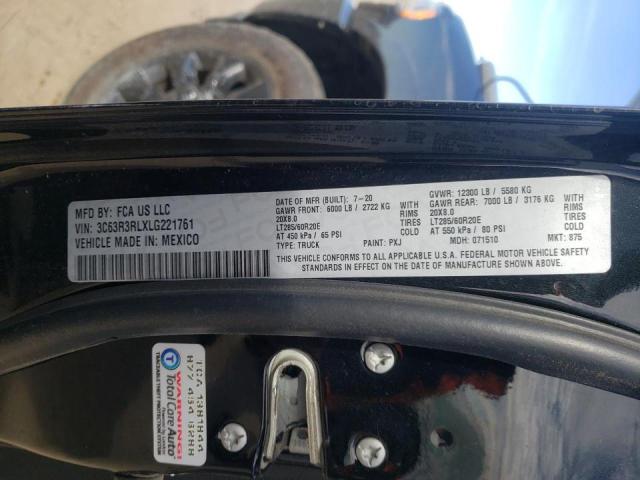 2020 RAM 3500 LIMIT 3C63R3RLXLG221761