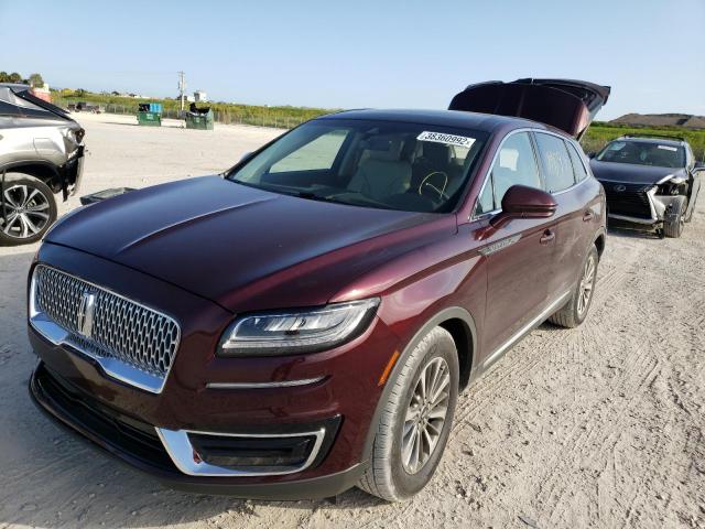 2019 LINCOLN NAUTILUS S 2LMPJ8K9XKBL16836
