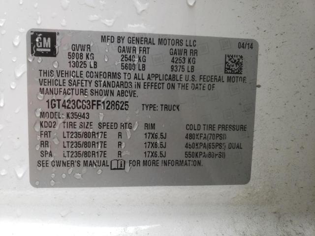 2015 GMC SIERRA K35 1GT423C83FF128625