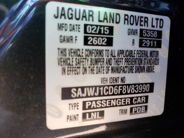 2015 JAGUAR XJ SAJWJ1CD6F8V83990