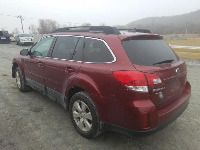2011 SUBARU OUTBACK 3. - 4S4BRDJC5B2411931