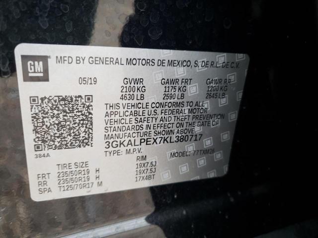 2019 GMC TERRAIN SL 3GKALPEX7KL380717