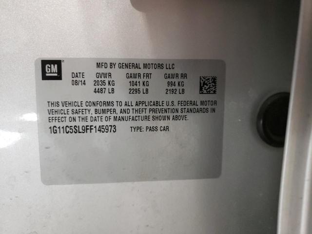 2015 CHEVROLET MALIBU 1G11C5SL9FF145973