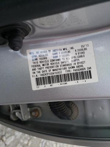 1HGCR2F30DA193932 Honda Accord Lx 2013. Фото: 9