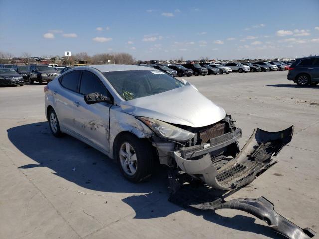 Vehiculos salvage en venta de Copart Grand Prairie, TX: 2015 Hyundai Elantra SE