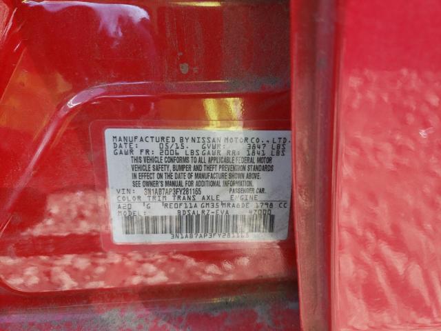 2015 NISSAN SENTRA 2.0 3N1AB7AP3FY281165