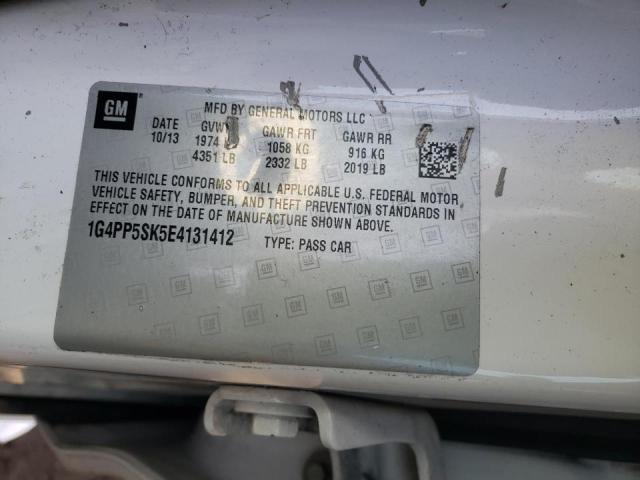 1G4PP5SK5E4131412 Buick Verano 2014. Фото: 9