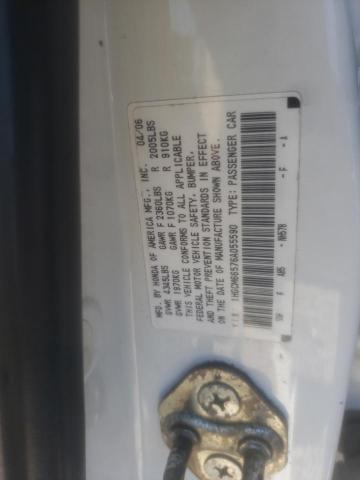 1HGCM66576A055590 Honda Accord Ex 2006. Фото: 9