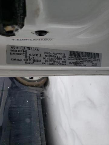 ZFBHRFAB0K6M01711 Ram Promaster 2019. Фото: 9