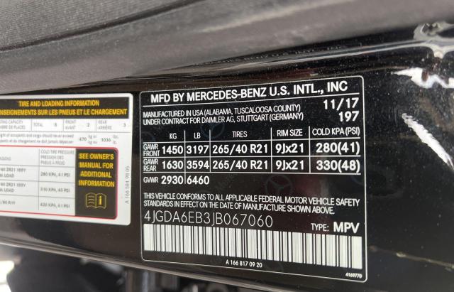 2018 MERCEDES-BENZ GLE 43 AMG 4JGDA6EB3JB067060