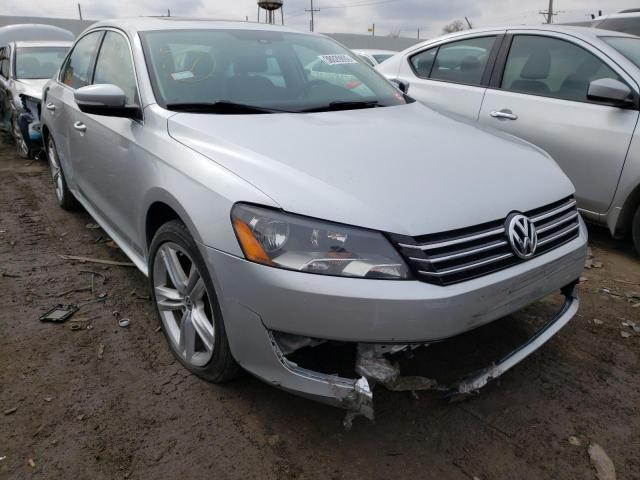 Salvage cars for sale at Chicago Heights, IL auction: 2014 Volkswagen Passat SE