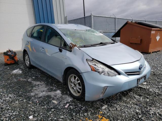Salvage cars for sale from Copart Elmsdale, NS: 2012 Toyota Prius V