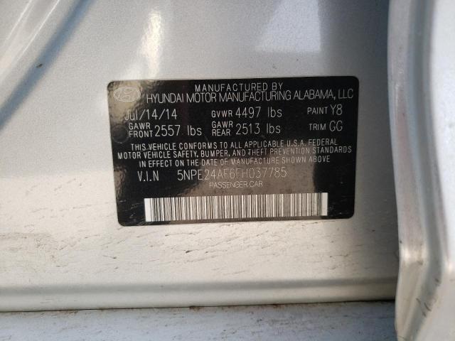 5NPE24AF6FH037785 Hyundai Sonata Se 2015. Фото: 9