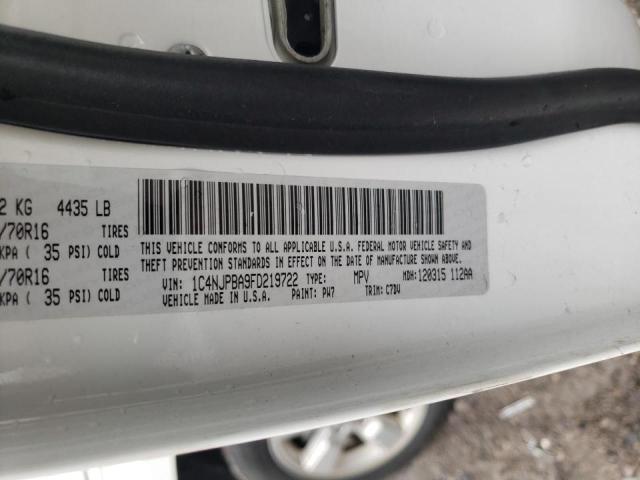 2015 JEEP PATRIOT SP - 1C4NJPBA9FD219722