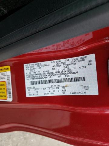 2020 FORD RANGER XL 1FTER1EHXLLA59723