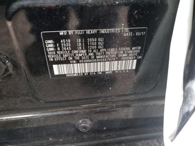 2017 SUBARU LEGACY SPO 4S3BNAS63H3057479