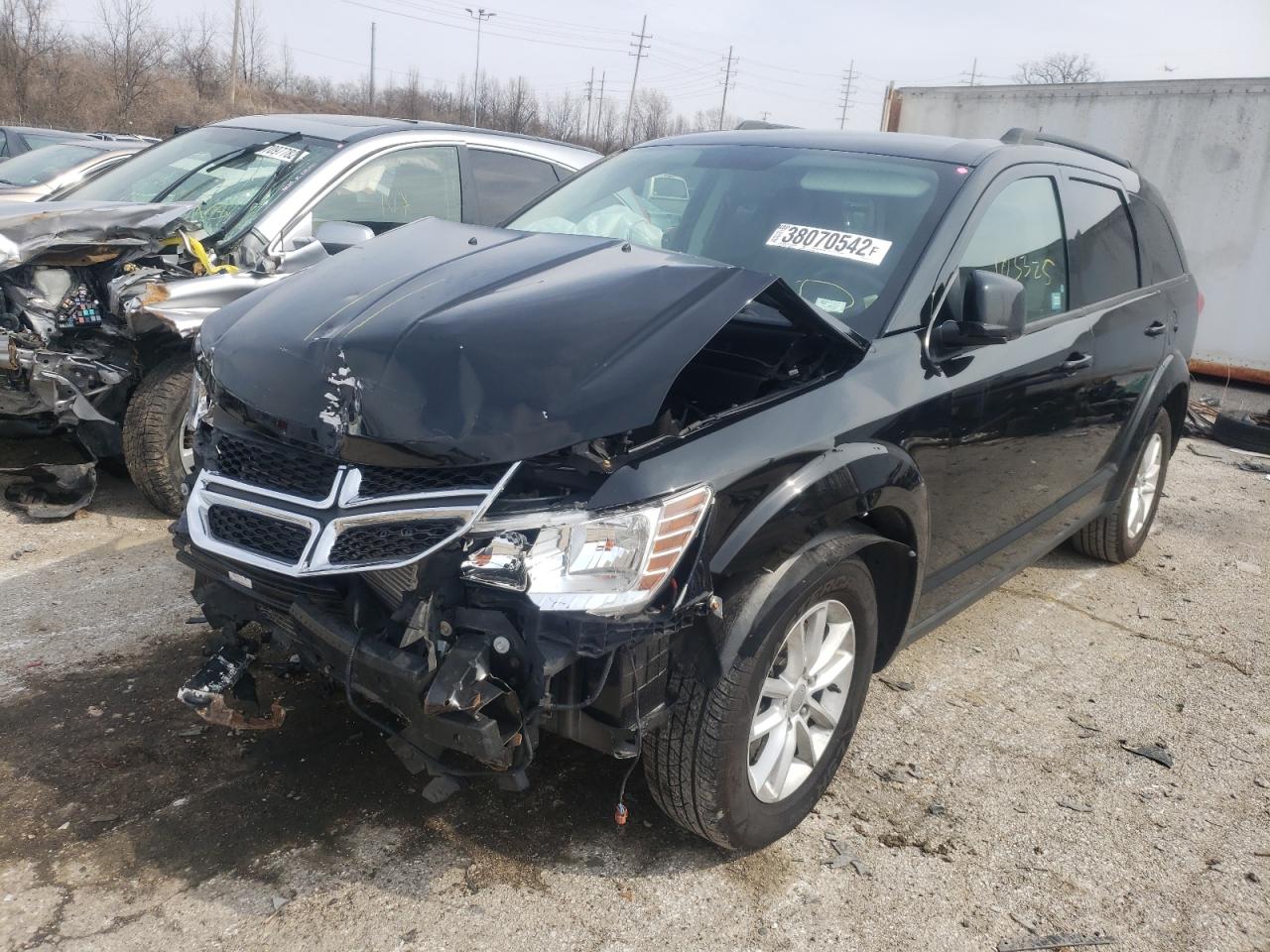 2017 Dodge Journey Sxt VIN: 3C4PDDBG8HT520725 Lot: 38070542