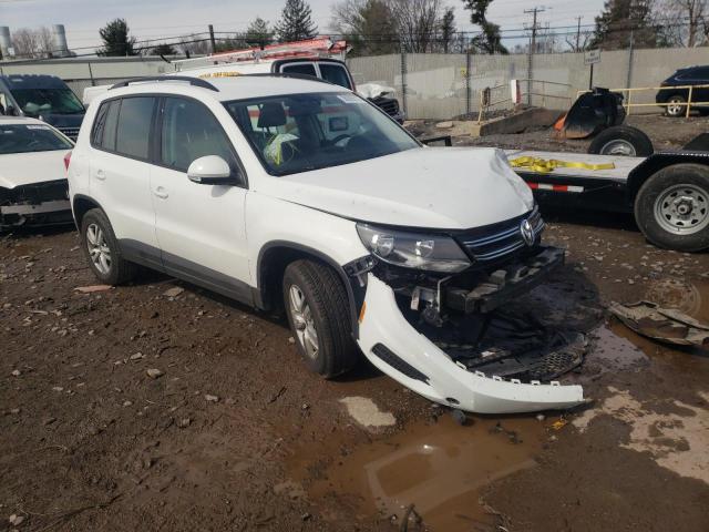 Salvage cars for sale from Copart Chalfont, PA: 2017 Volkswagen Tiguan S