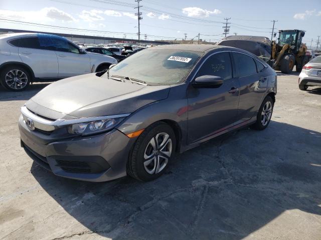 2HGFC2F56HH518087 Honda Civic Lx 2017. Фото: 1