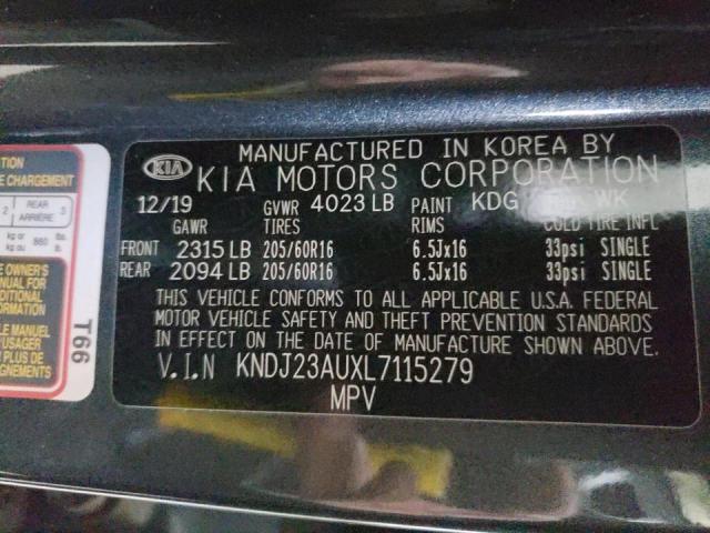 2020 KIA SOUL LX KNDJ23AUXL7115279